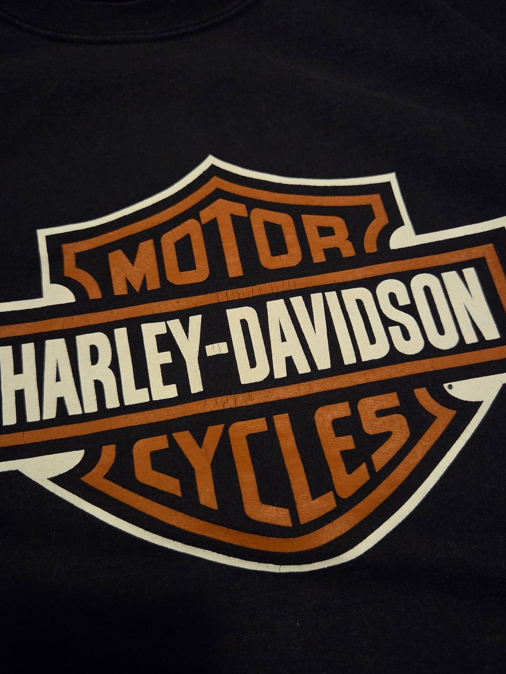 Harley-Davidson Motorcycles Black Crewneck Sweatshirt - Picture 3 of 4